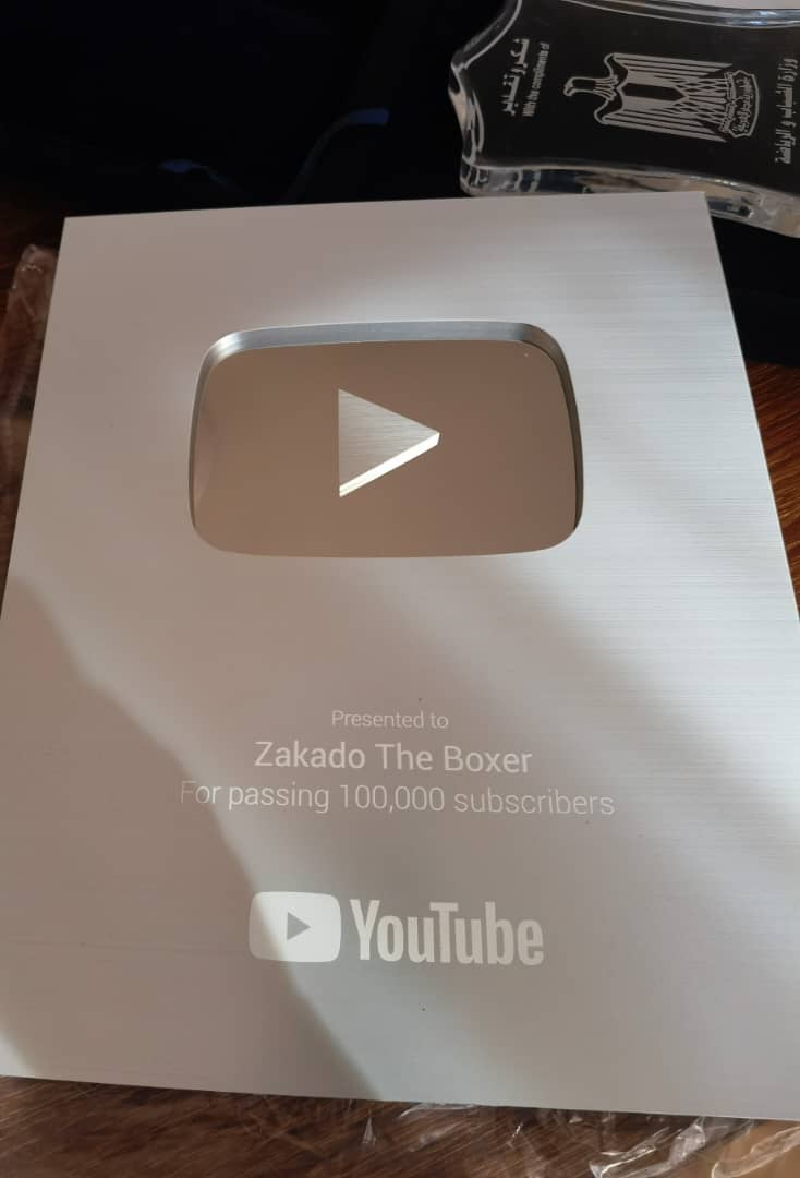 Zakado Becomes Second Zambia To Receives A YouTube Silver Creator Award