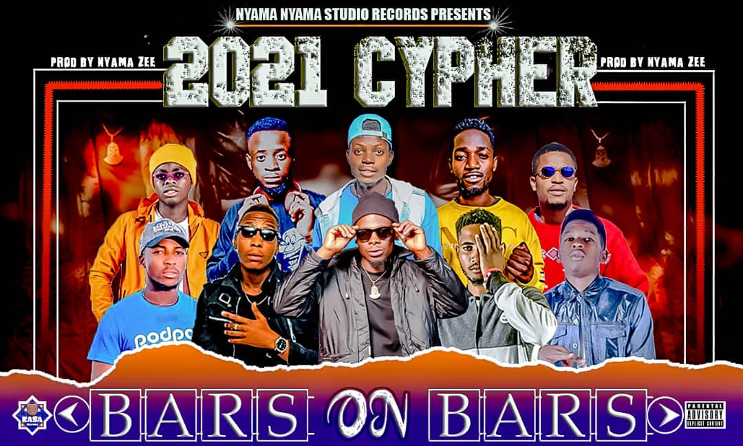 Nyama Nyama, Pass, Bonyokani, JB Jones, Kasa Wamu GC, Tizo, Waga, Stepholic & Jay Lima - Bars On Bars 2021 Cypher