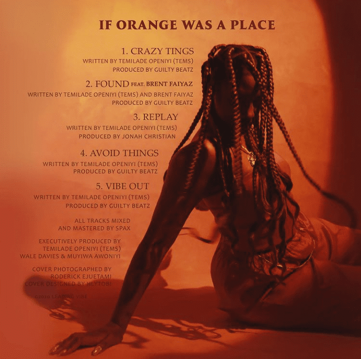 Tems - If Orange was a Place (FULL EP)