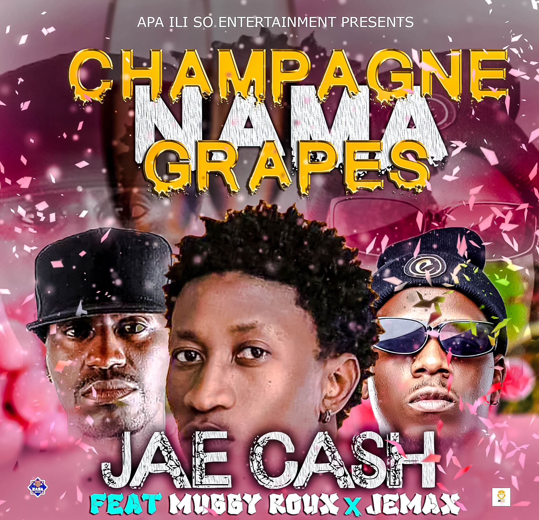 Jae Cash ft. Jemax & Mubby Roux - Champagne Na Ma Grapes Mp3