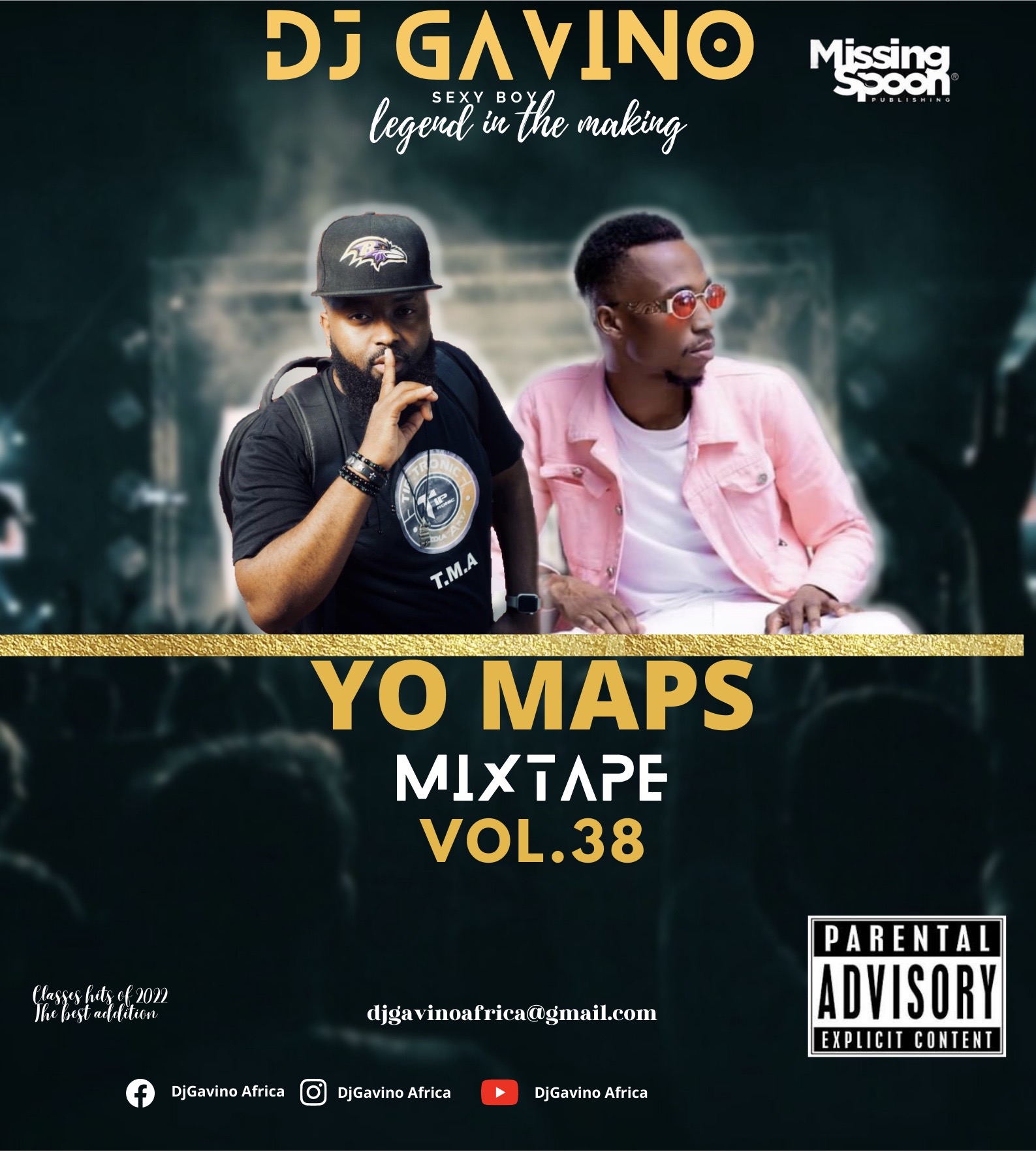 Dj Gavino Africa - Yo Maps Edition (Mixtape Vol 38)