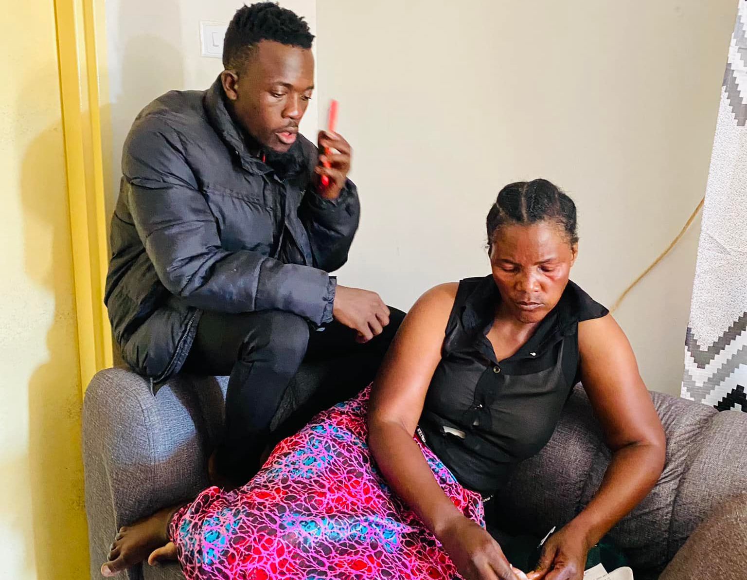 Watch Chile One MrZambia mother join him on stage and dance to Why Me
