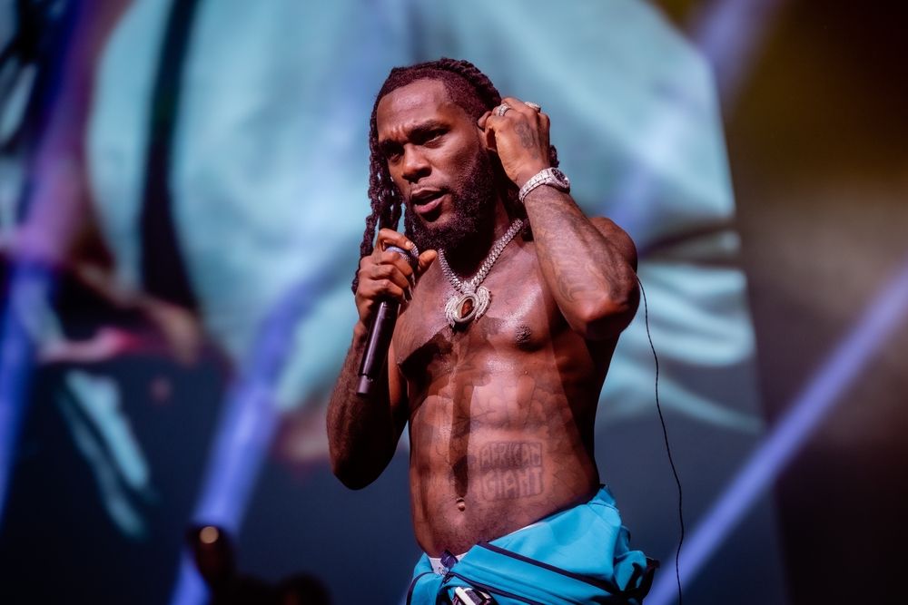 Burna Boy Headlines The UEFA Champions League Final Game In Istanbul Opening Ceremony