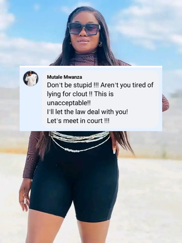 Mutale Mwanza Taking Legal Action Against Those Dragging & Xaven In The PDF Scandal