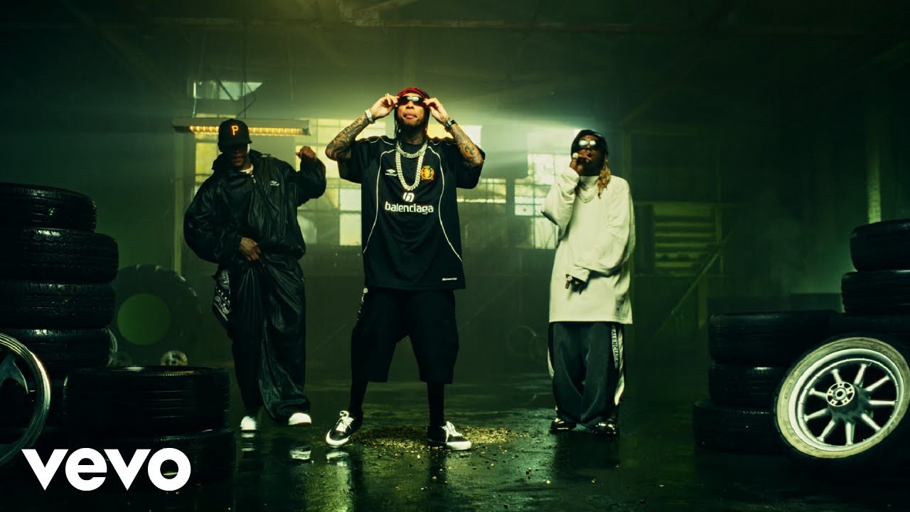 Tyga Teams Up With YG & Lil Wayne In 'Brand New Music Video
