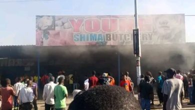 WATCH Young Phiroz Matero On Fire As Owner Fights Off Looters