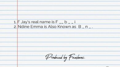 F Jay & Ndine Emma – Fill In The Blanks