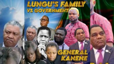 General Kanane – Lungu’s Family vs Government