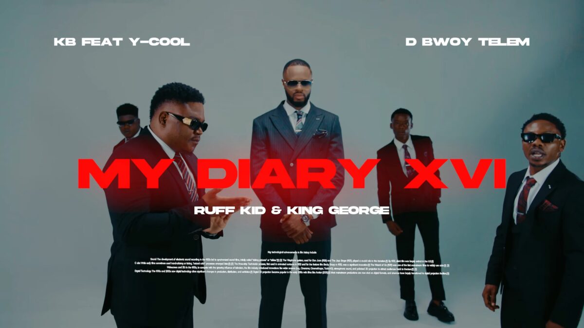 KB ft.Y-Cool, D Bwoy Telem, Ruff Kid & King George - My Diary 16 (Official Video)