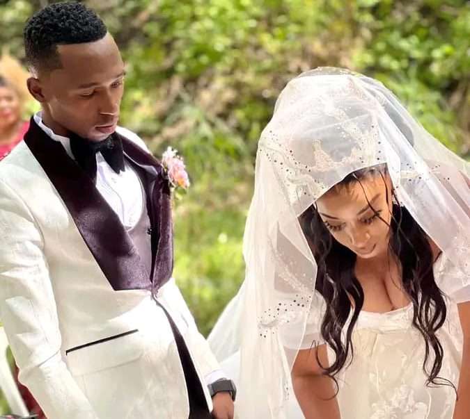 Watch Video: Yo Maps & Kidist showcase dancing skills on their wedding.