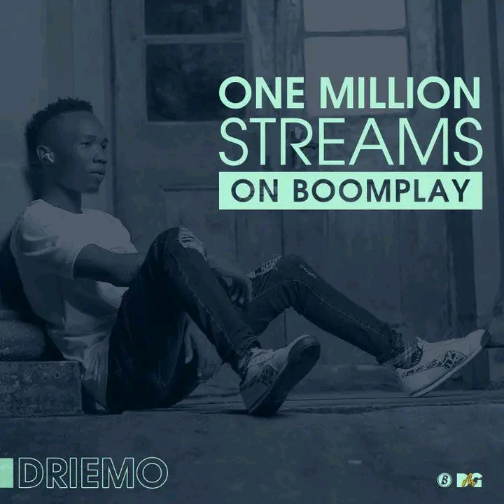 Driemo insurance hit Maker has hit a million streams on Boomplay