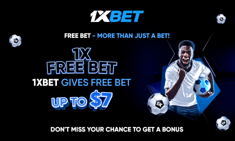 New 1xBet bonus - your chance to get a free bet