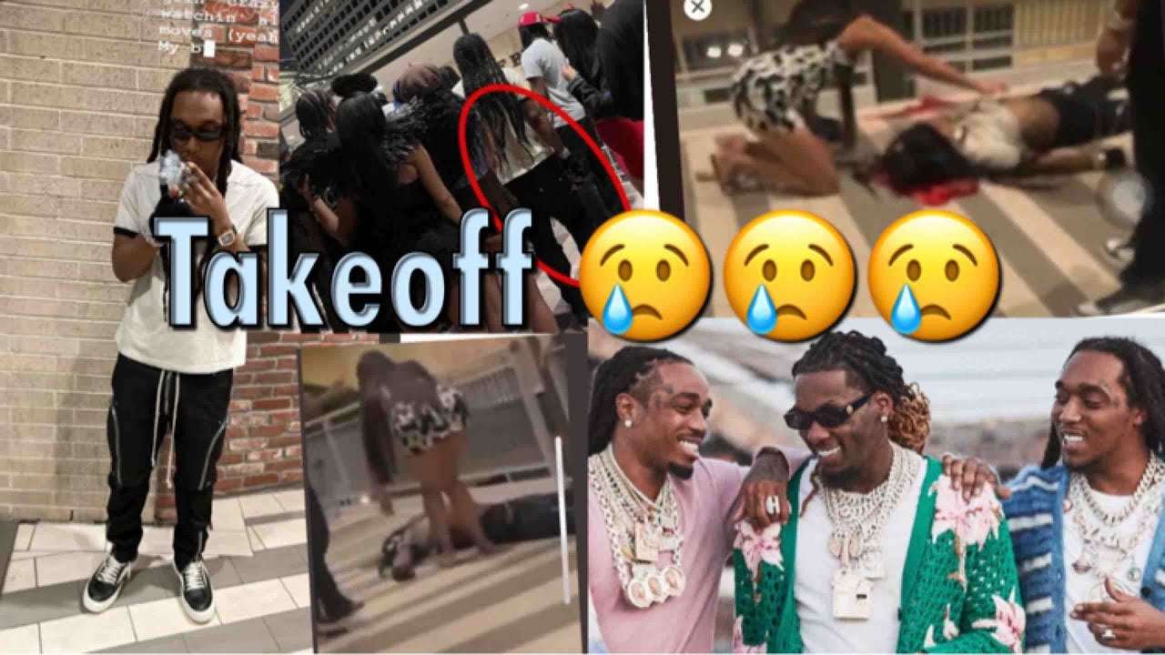 Watch - TakeOff Migos Crew rapper shot dead in Houston Mall.