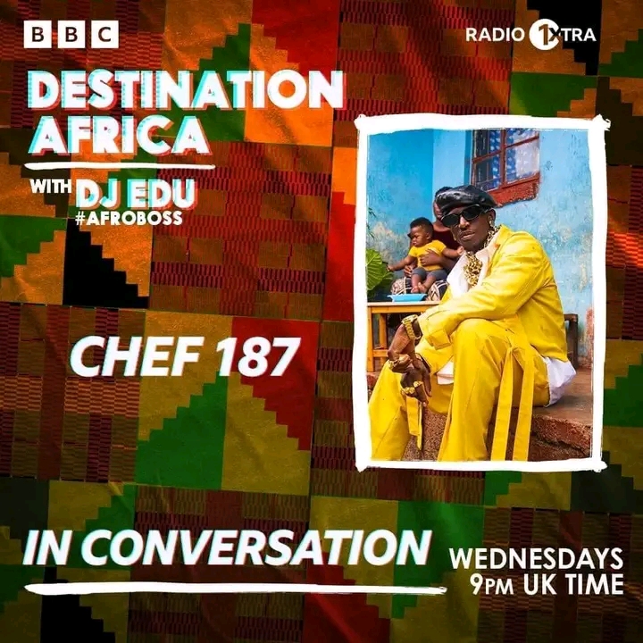 Chef 187 has been featured on BBC Radio 1Xtra