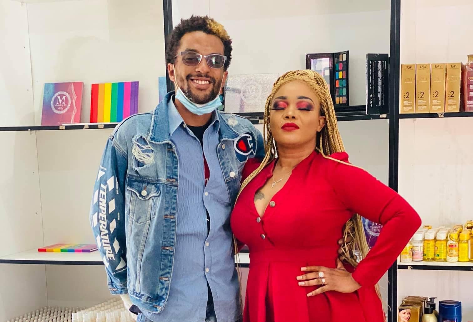 Mr Mulwanda vs Aunty Milly Beauty "Mulwanda beaten" Claims (Watch Videos)