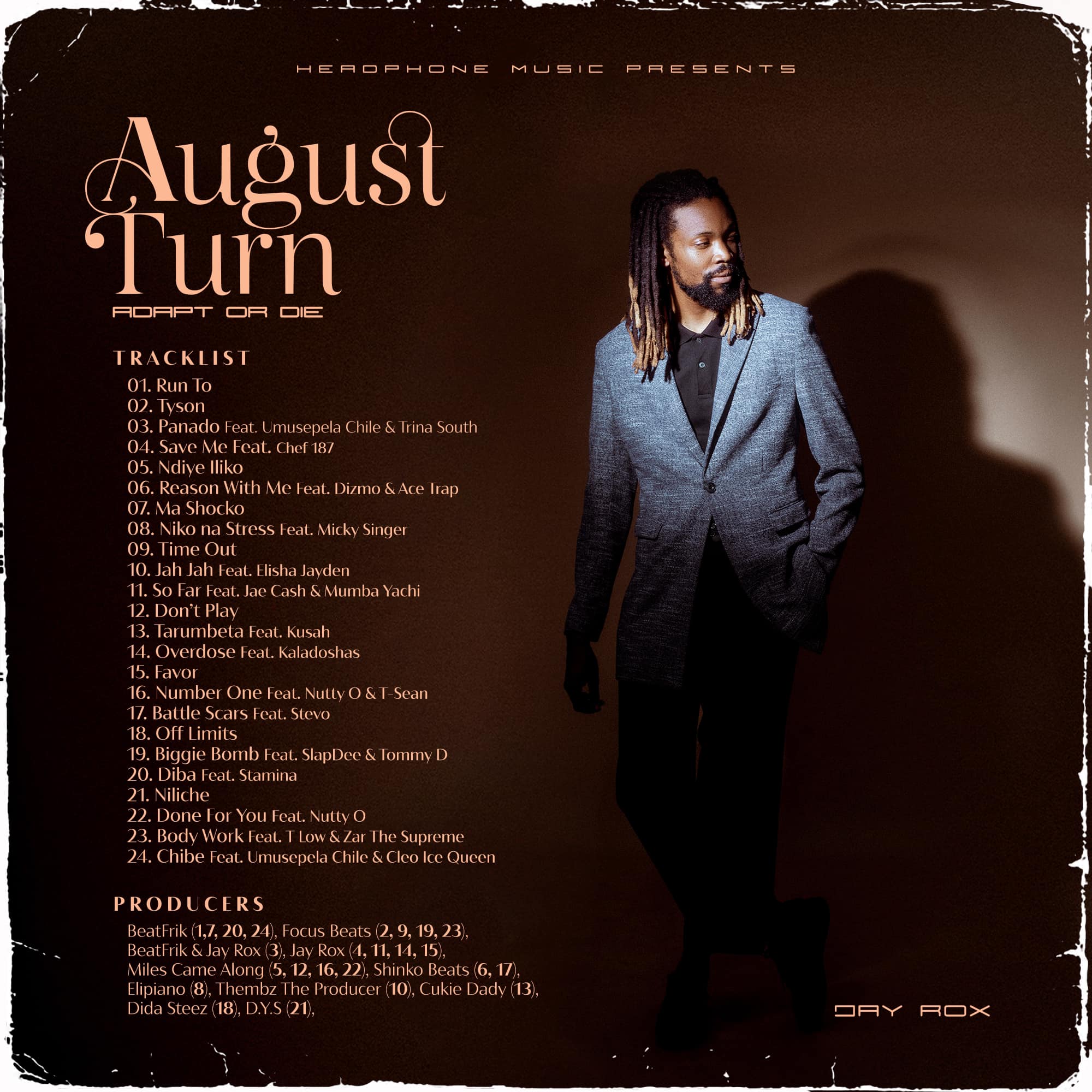 Jay Rox Unveils Track List For "August Turn" Album