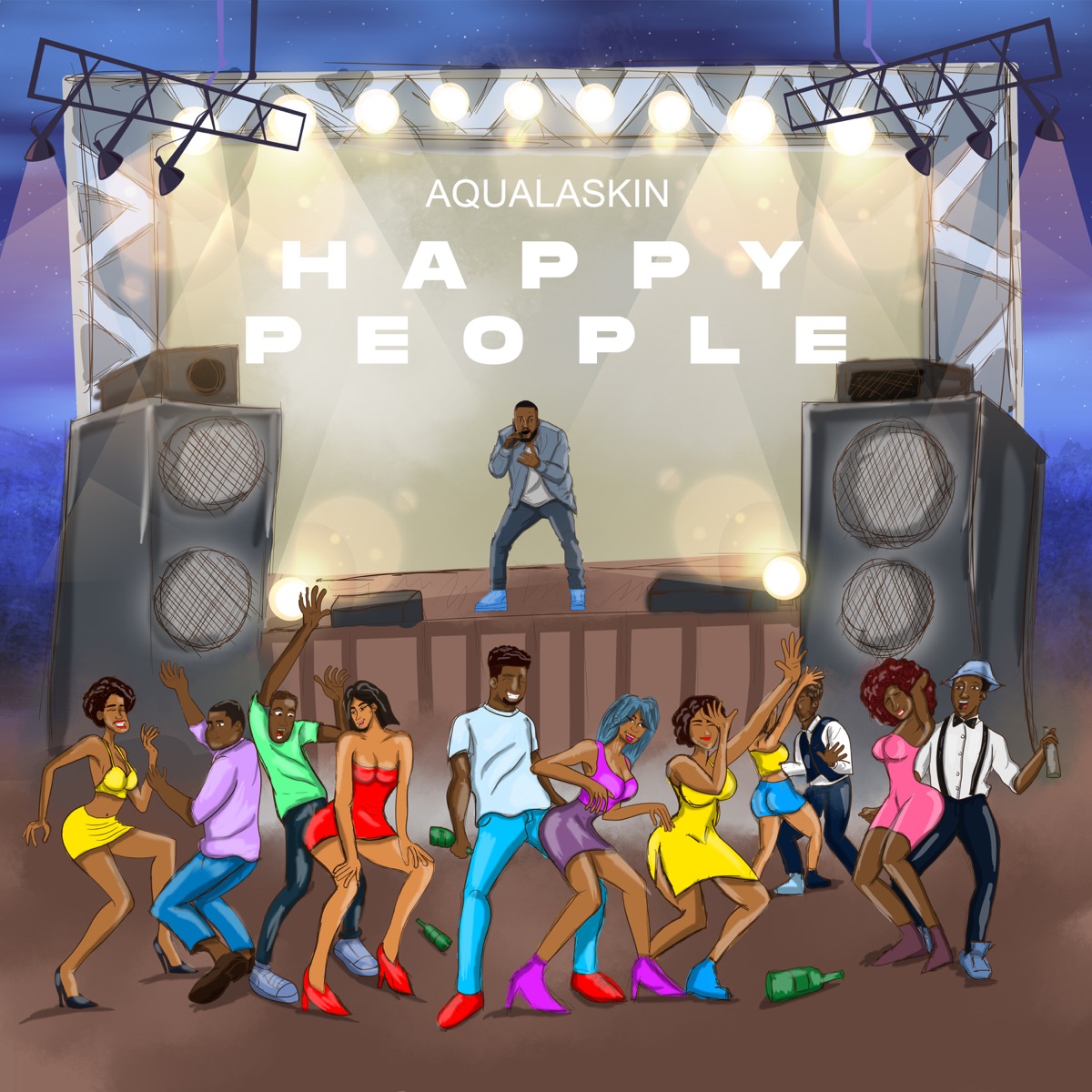 Aqualaskin – Happy People Mp3