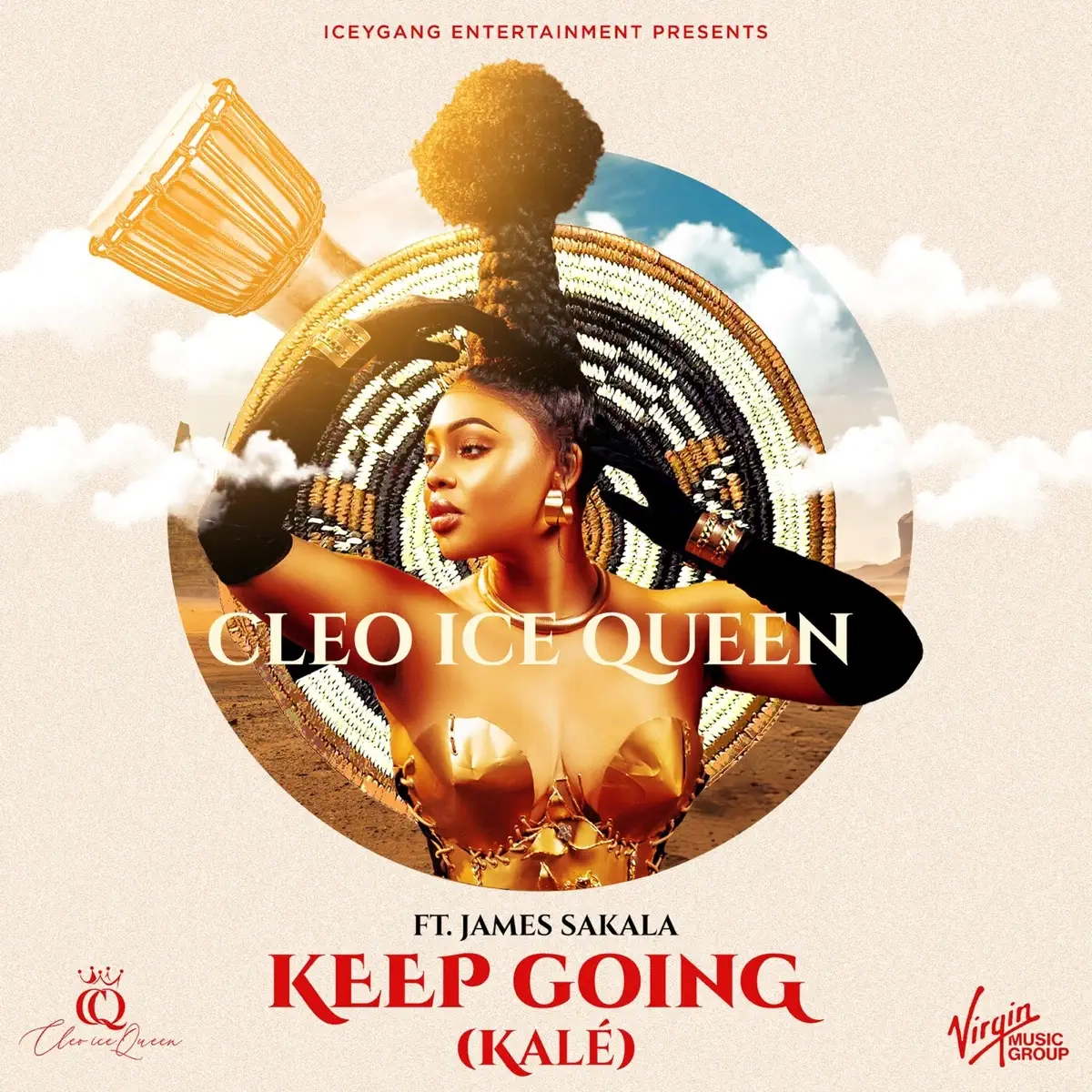Cleo Ice Queen ft. James Sakala – Keep Going (Kalé) (Visualizer)
