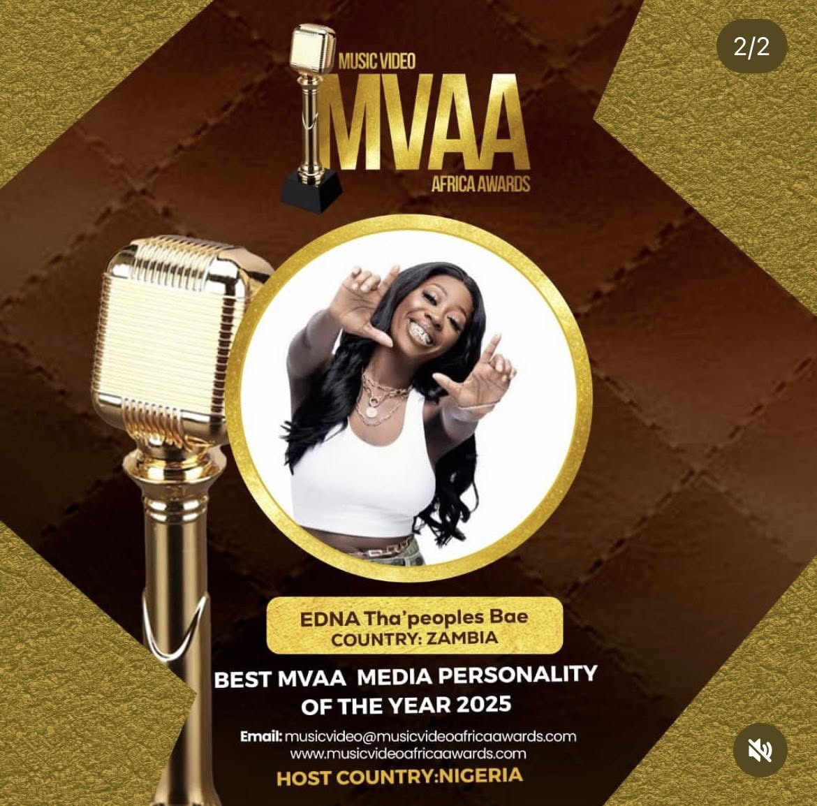 EDNA Tha' Peoples Bae Nominated for Two Awards at 2025 MVAA in Nigeria